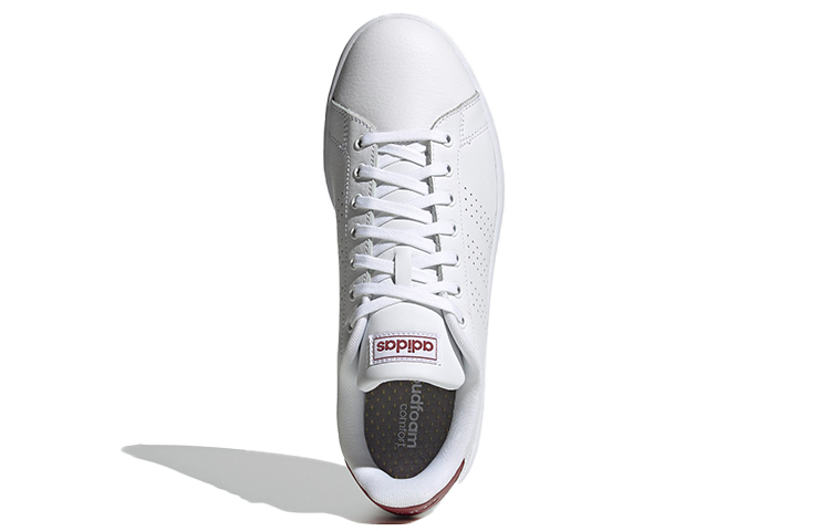 Кеды adidas neo ADVANTAGE (бело-красные) — Белый / красный — фото 5