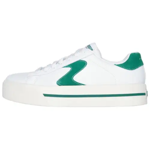 Skechers Low top Skateboard Shoes Women's White Green