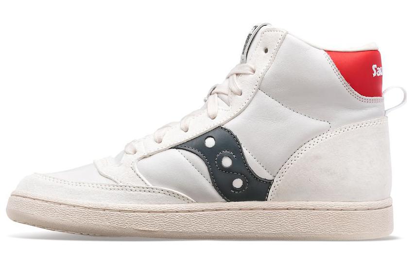 Saucony Jazz Court High White Navy Red