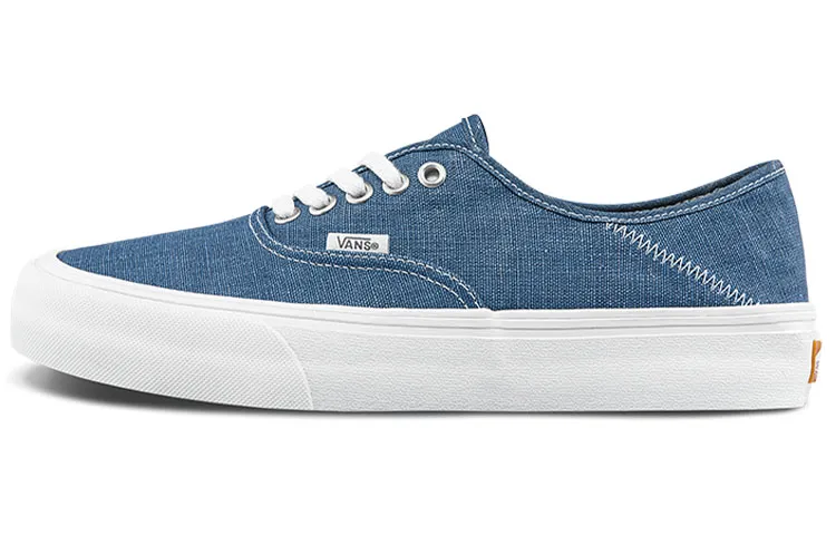 Vans Authentic Low top Skateboard Shoes Unisex Denim Blue