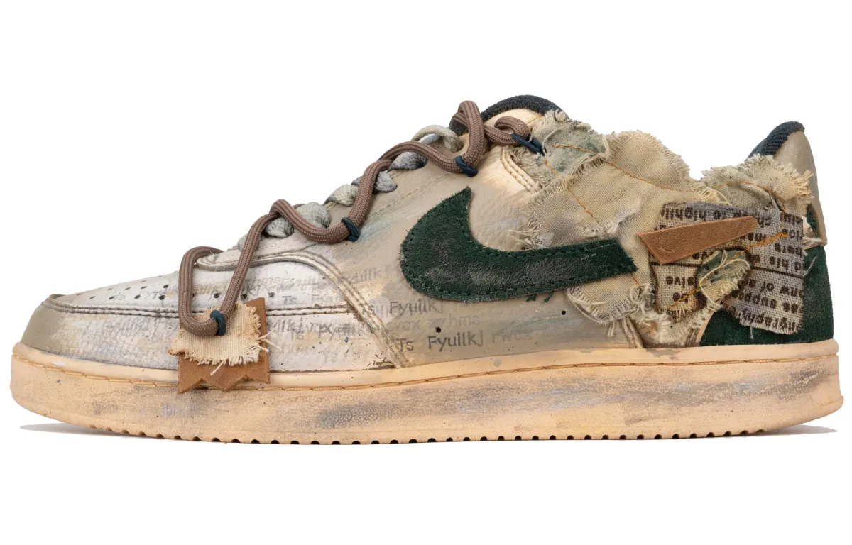 Nike Court Vision Slip Resistant Abrasion Resistant Slip Resistant Abrasion Resistant Low top Skateboard Shoes Unisex