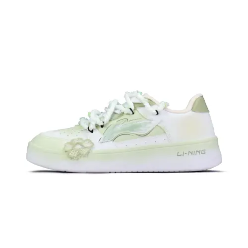 Li Ning Floating Boat Synthetic Leather Slip Resistant, Abrasion Resistant, Breathable