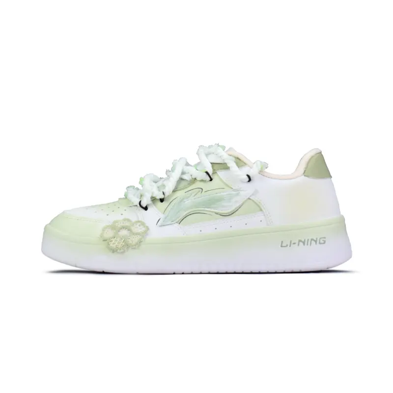 Li Ning Floating Boat Synthetic Leather Slip Resistant, Abrasion Resistant, Breathable