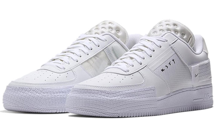 Кеды Nike Air Force 1 Type (белые) — фото 3