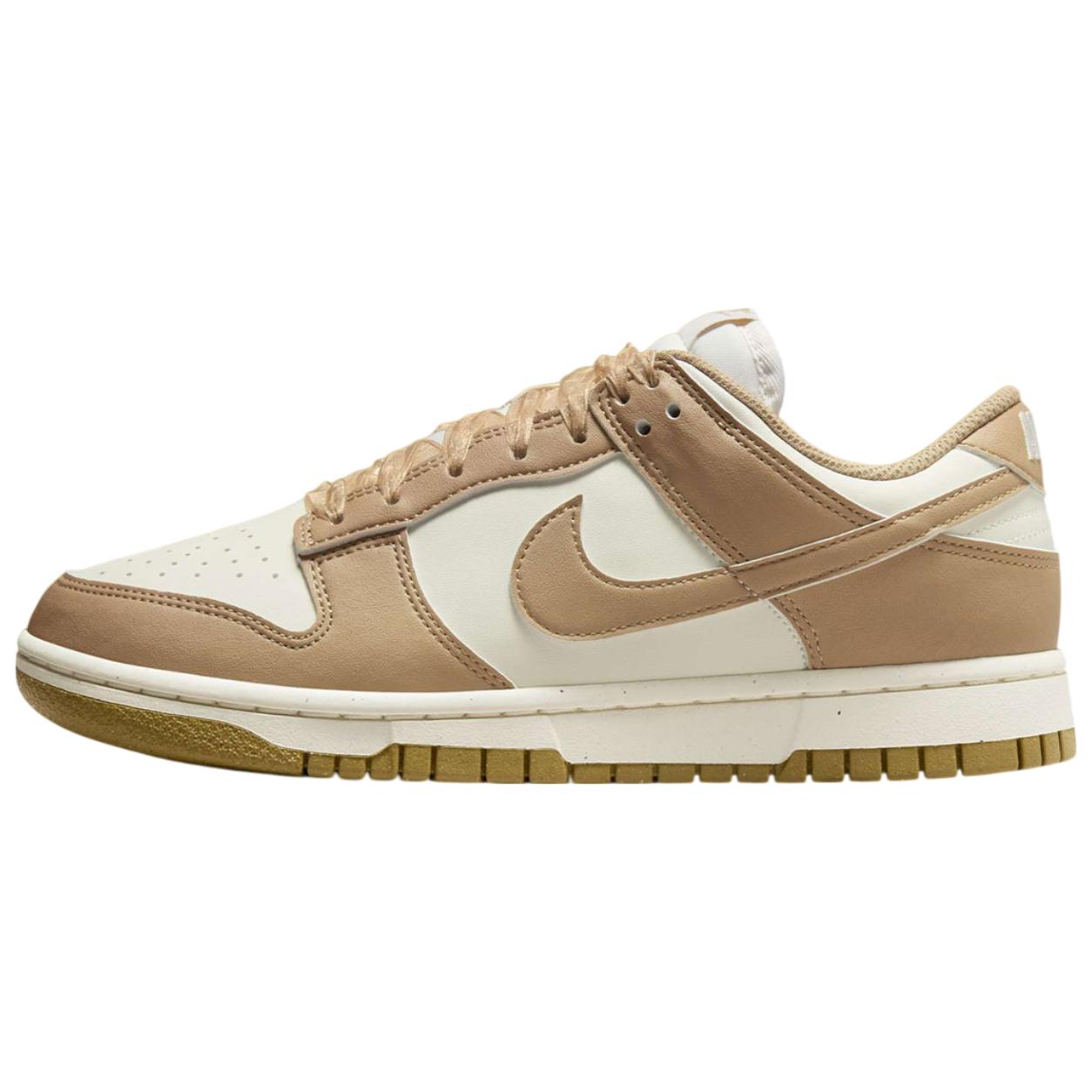 Женские кроссовки Nike Dunk Low WMNS Next Nature (бежево-коричневые)
