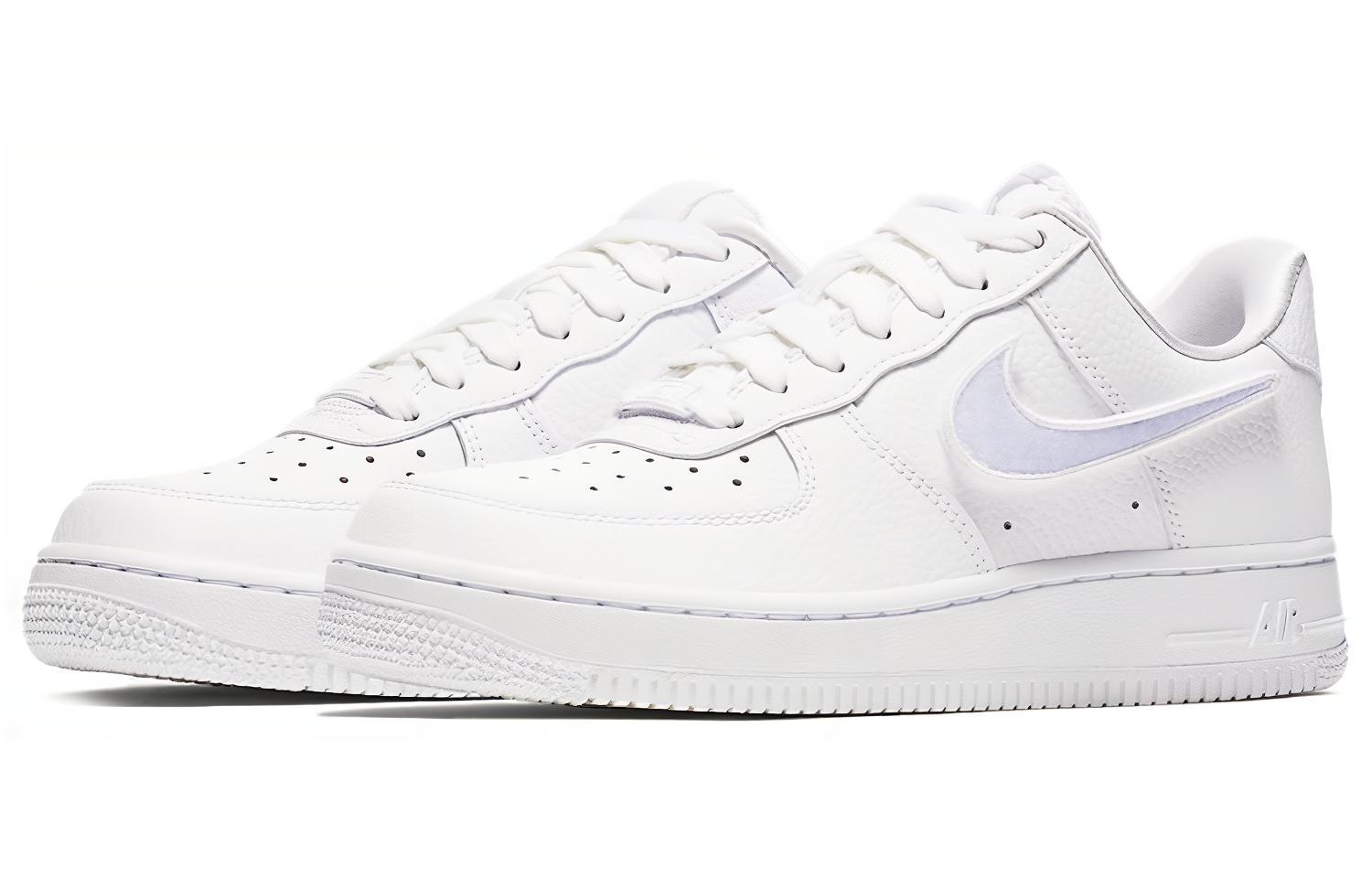 Женские кеды Nike Air Force 1 (белые) — Белый — фото 3