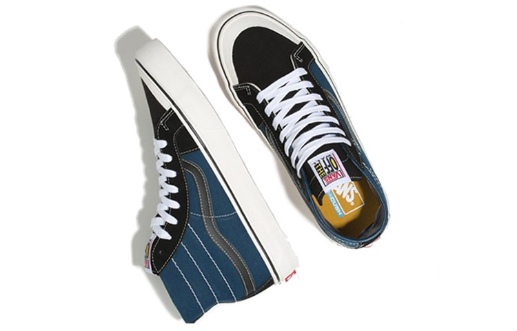 Кеды Vans SK8 (синие) — Синий — фото 4