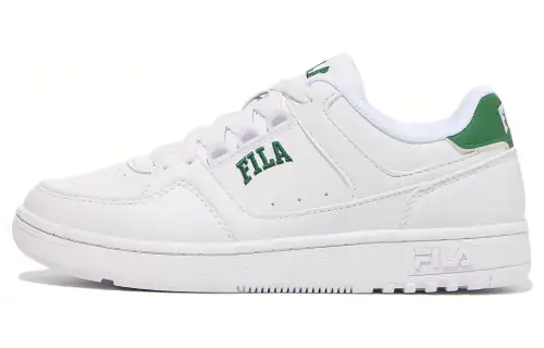 FILA Touch Down Low Tops Skateboarding Shoes Unisex White Green Version 'White Green'