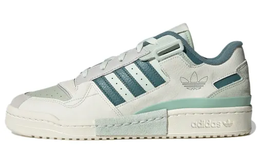 Adidas Forum Exhibit Low Shoes 'Off White Cloud White Core Black'