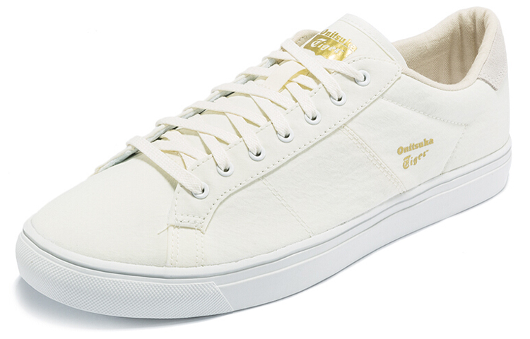 Onitsuka Tiger Lawnship 2.0 Coverage Slip Resistant Low top Skateboard Shoes Unisex White