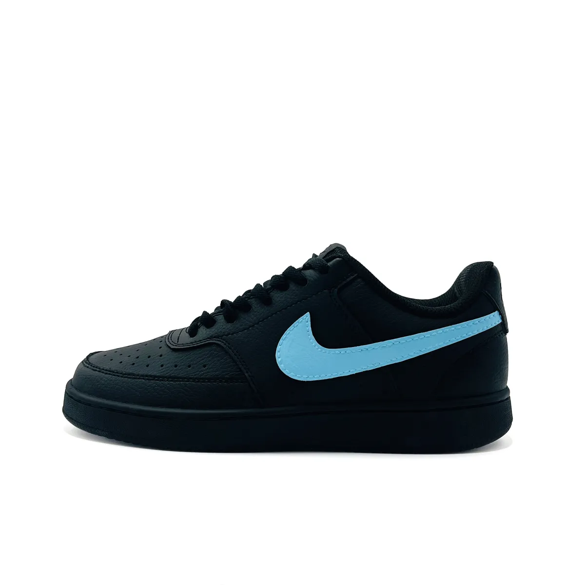Nike Court Vision Blue Xian Slip Resistant Abrasion Resistant Low top Skateboard Shoes Unisex Blue