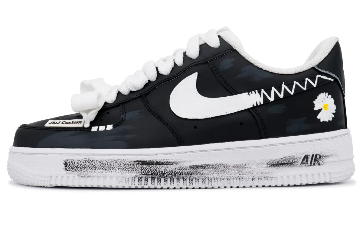 Nike Air Force 1 Mark.09 Manufacturing Low top Skateboard Shoes Men's Black White