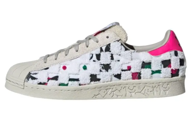 Adidas Originals Superstar 80s X Han Meilin 'White Black Green'