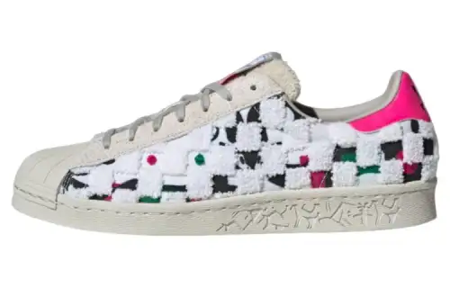 Adidas Originals Superstar 80s X Han Meilin 'White Black Green'