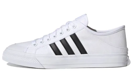 Adidas Collapsible Nizza Low 'White Black'