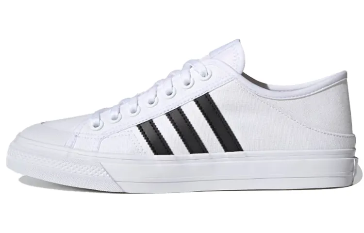 Adidas Collapsible Nizza Low 'White Black'