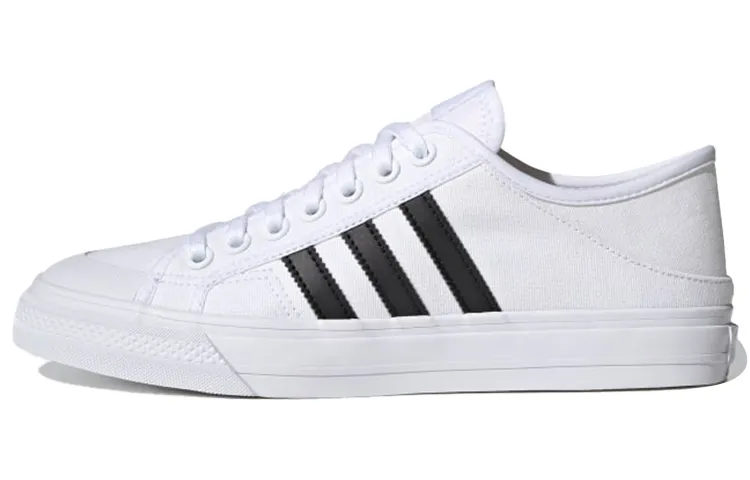 Adidas Collapsible Nizza Low 'White Black'