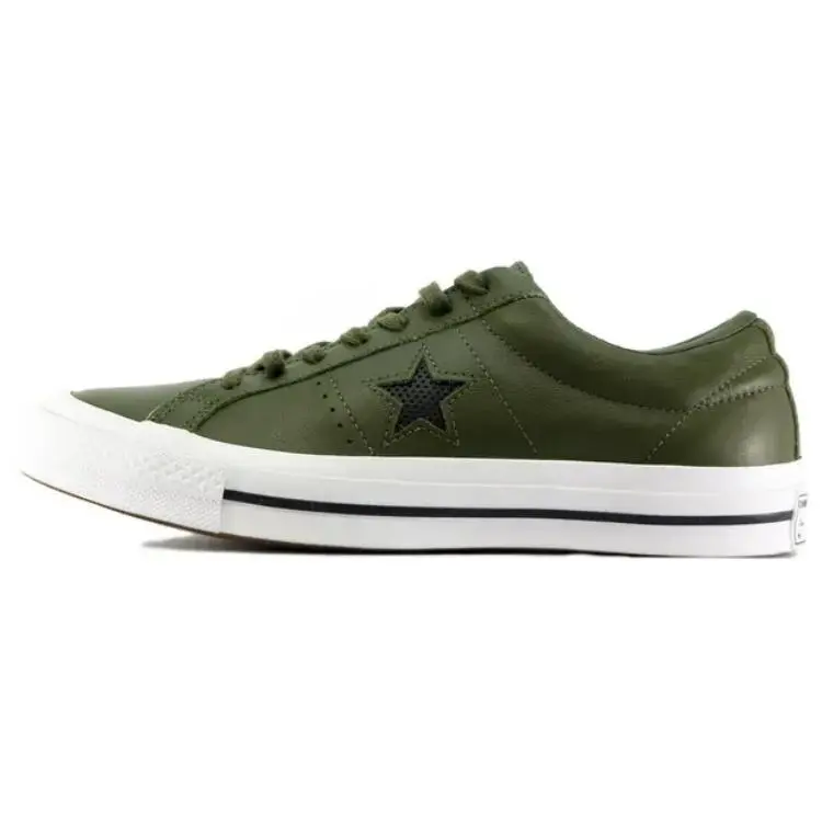 Converse Slip Resistant Abrasion Resistant Slip Resistant Abrasion Resistant Low top Skateboard Shoes Men's Green