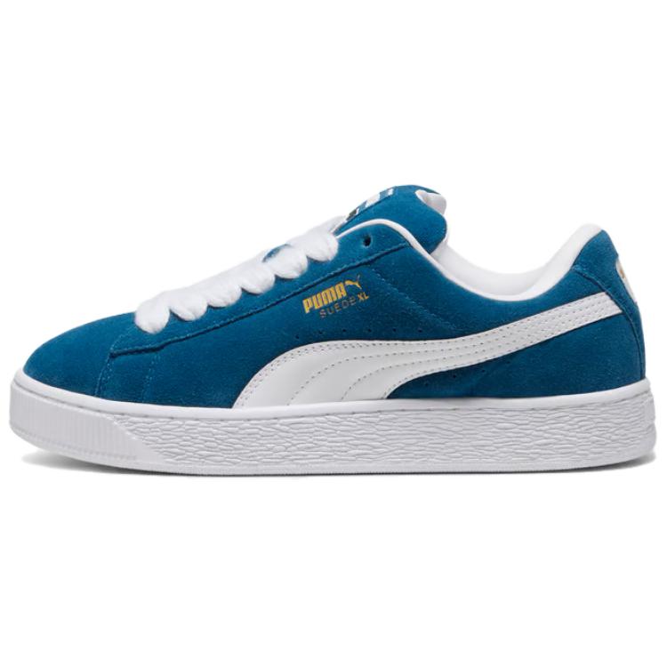 Мужские кеды PUMA Suede XL (сине-белые)