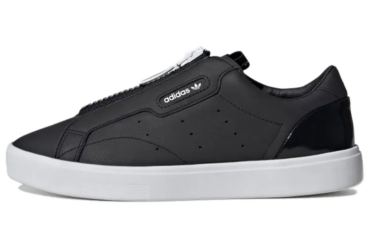 Adidas Originals Sleek Zip 'Black White' Women's