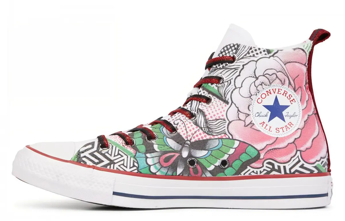 Converse Chuck Taylor All Star 'Rose Tattoo/Optical White'