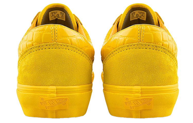 Кеды Vans Old Skool Vlt Lx (желтые) — фото 5