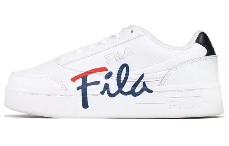 FILA Cushioning, Wear Resistant Low top Skateboard Shoes Women's White