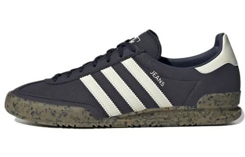 Adidas Originals Jeans Slip Resistant Low top Skateboard Shoes Men's Black Green