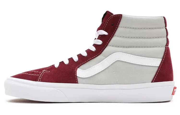 Vans Sk8 Hi Gray Red