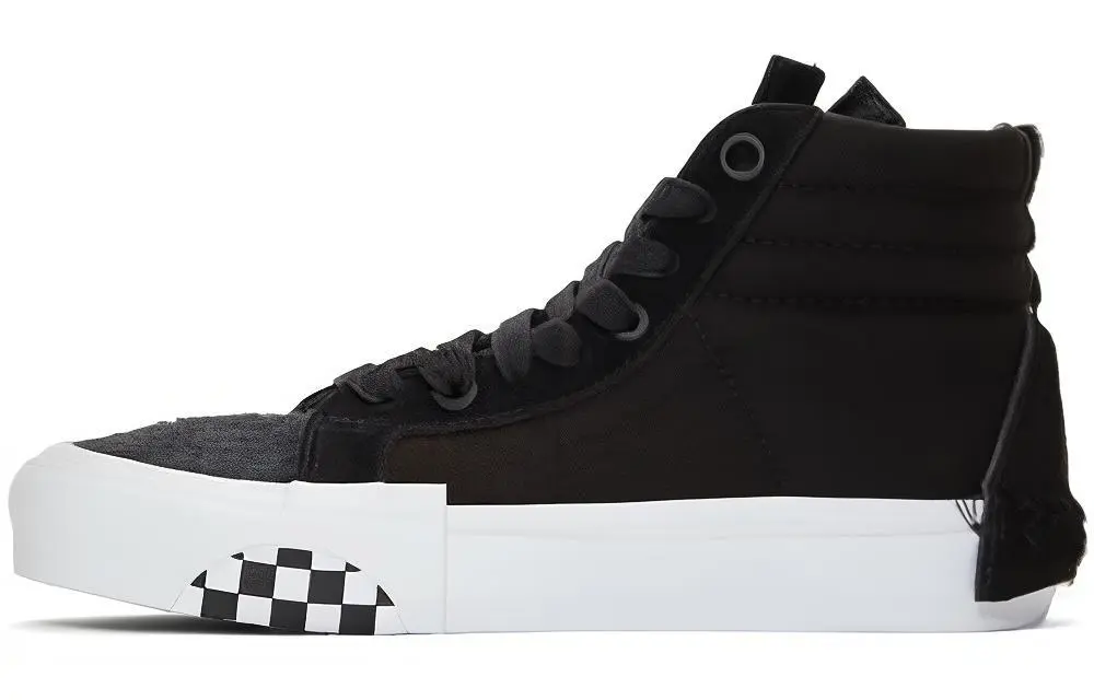 Sk8 Vans-Hi Cap Lx 'Black Pony'