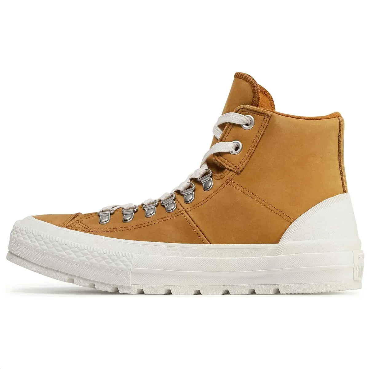 Converse Slip Resistant Abrasion Resistant High top Skateboard Shoes Men's Brown