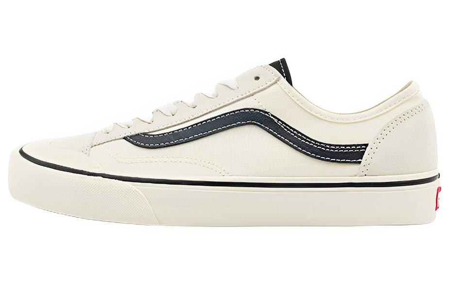 Кеды Vans Style 136 Decon Vr3 Sf (бежево-черные)