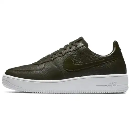 Nike Air Force 1 Cushioning, Wear Resistant Low top Skateboard Shoes Unisex Black
