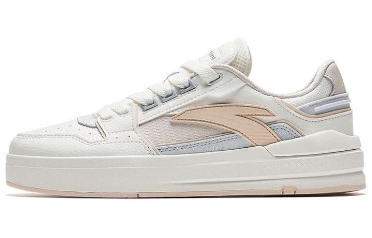 Anta Street Lite Slip Resistant Cushioning Low top Skateboard Shoes Women's White Gray