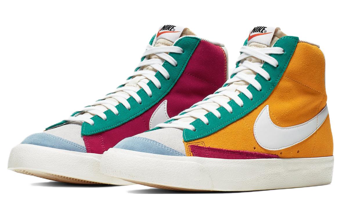 Кеды Nike Blazer (красно-желтые) — Красный / жёлтый / белый — фото 3