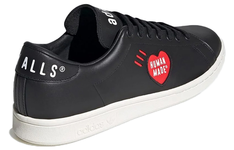 Кеды Human Made HUMAN MADE x adidas originals STAN SMITH (черные / красные) — Чёрный / красный — фото 4