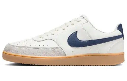 Nike Court Vision 1 Low Beige Blue Burgundy