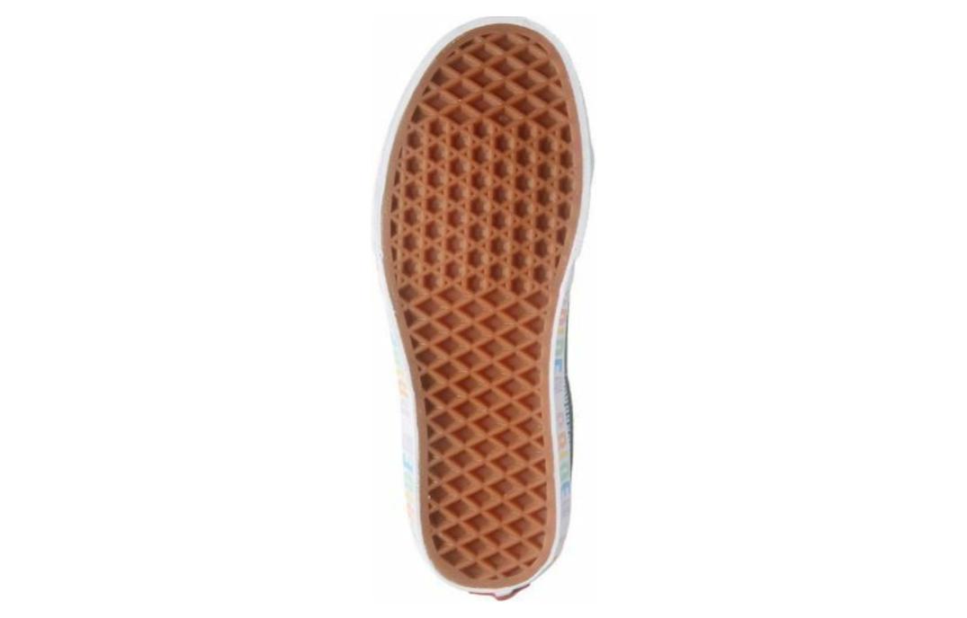 Кеды Vans SK8 (разноцветные) — Красный / зелёный / жёлтый — фото 5