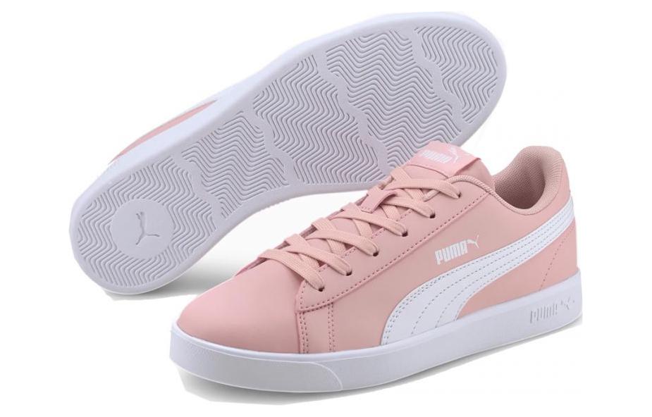 Женские кеды PUMA Smash v2 (розовые) — фото 5