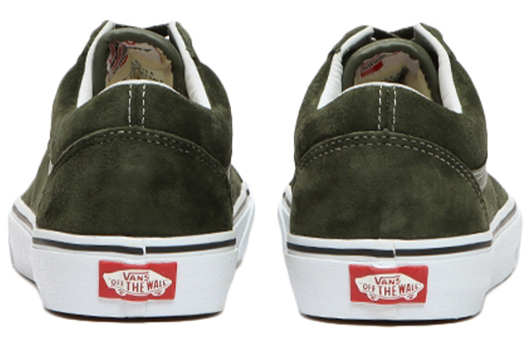 Кеды Vans Old Skool (оливковые) — фото 4