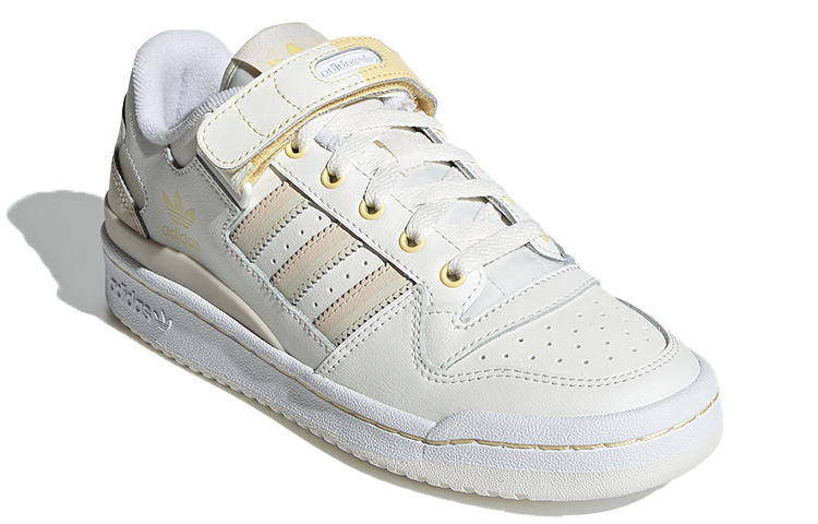 Женские кеды adidas originals FORUM Low Premium (белые) — Белый — фото 3