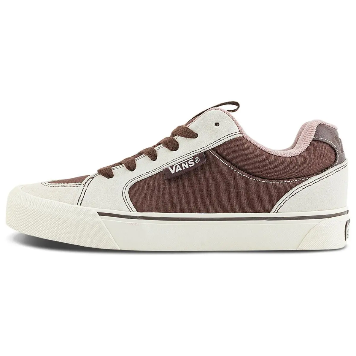 Vans Low top Skateboard Shoes Unisex White Brown