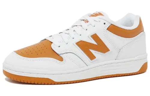 New Balance 480 White Orange