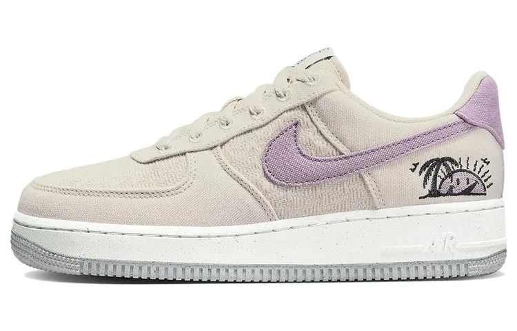 Nike Air Force 1 Low '07 Se Next Nature Sun Club Light Orewood Brown Amethyst Wave Women's
