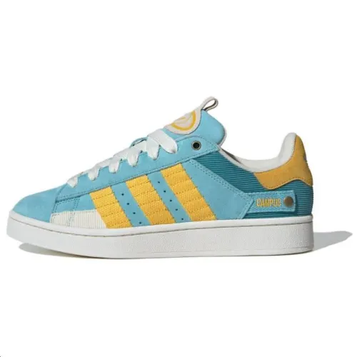 Adidas Originals CAMPUS 00s Abrasion Resistant Low top Skateboard Shoes Unisex Blue Yellow