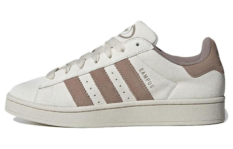 Adidas originals CAMPUS 00s comfortable bread shoes wear-resistant low-top sneakers men and women same style white brown