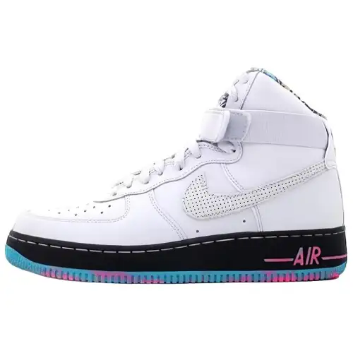 Nike Air Force 1 High Pure Platinum Multi Color