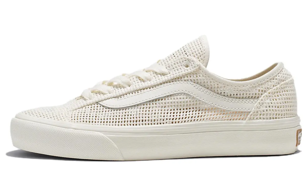Vans Style 36 Decon Mesh VR3 SF Abrasion Resistant Low top Skateboard Shoes Unisex White