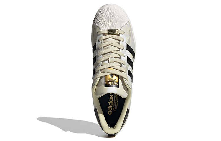 Кеды adidas originals (желто-черно-белые) — фото 5