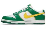 Nike Dunk Low Baseball White Varsity Maize Pine Green